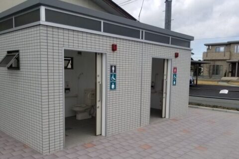 長岡地内集落公園トイレ施設整備工事