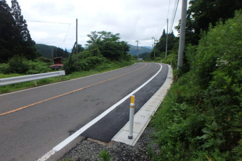 平成３０年度(ゼロ県債)道路保全事業(地債・側溝)主要地方道白石上山線側溝整備工事