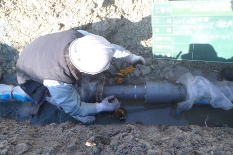 平成27年度芳賀土地区画整理事業地内配水管布設工事(第6工区)