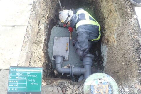 令和２年度耐震化事業糠塚地内配水管整備工事