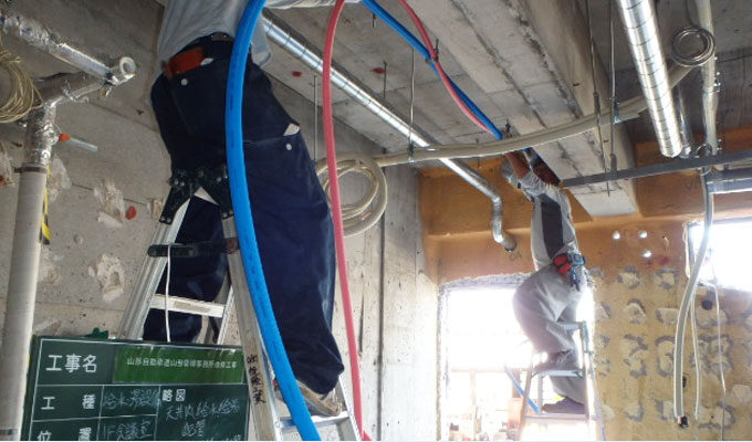 山形県天童市の総合建設会社 (株)後藤工業 後藤工業の1日