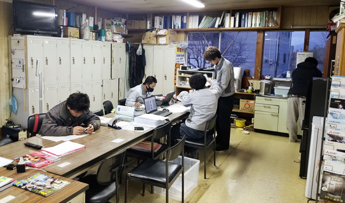 山形県天童市の総合建設会社 (株)後藤工業 後藤工業の1日